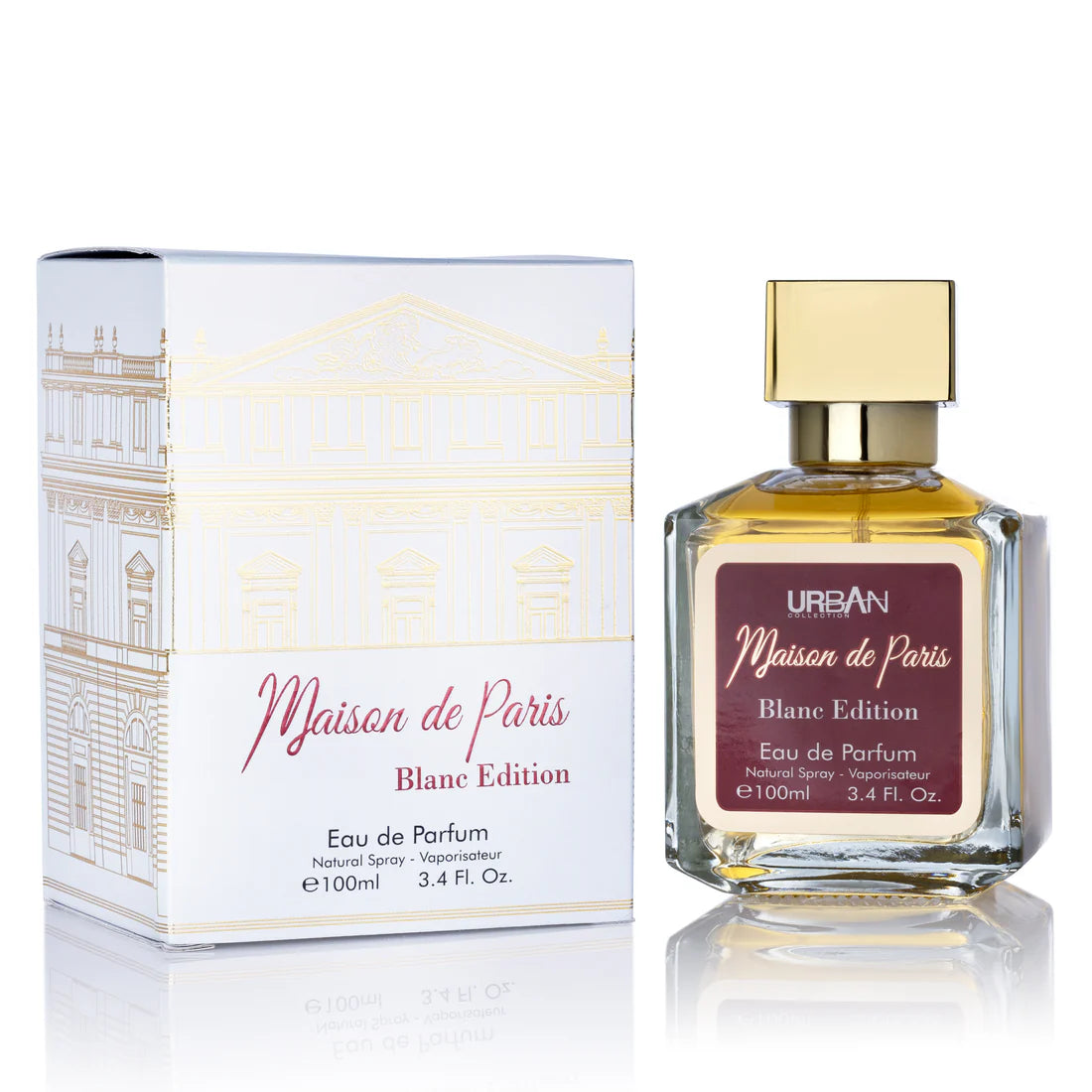 Maison de Paris Rouge Edition Eau De Parfum (100ml / 3.4 oz) by URBAN COLLECTION
