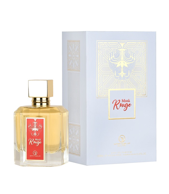 Musk Rouge Eau de Parfum Spray for Unisex 3.4 Fl Oz (100 ml) by Grandeur Elite