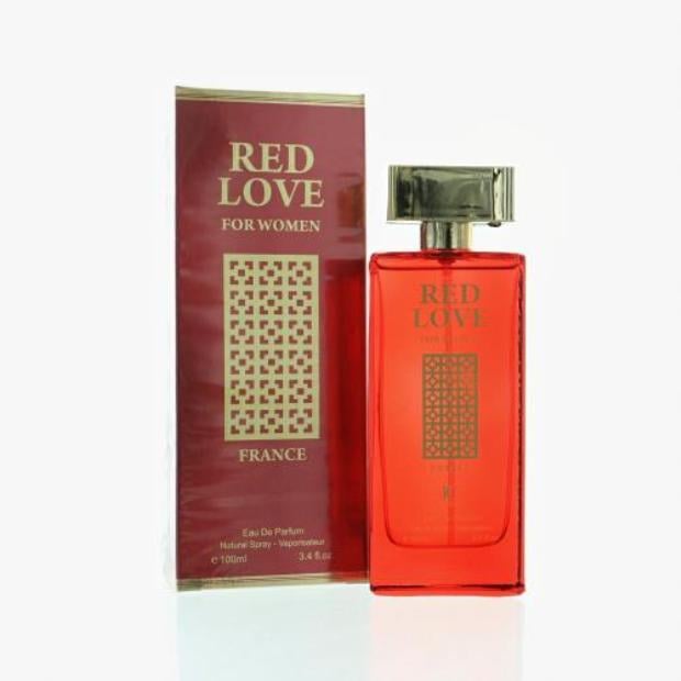 RED LOVE Women's Eau de Parfum 3.4 Oz Spray Perfume by Fragrance Couture