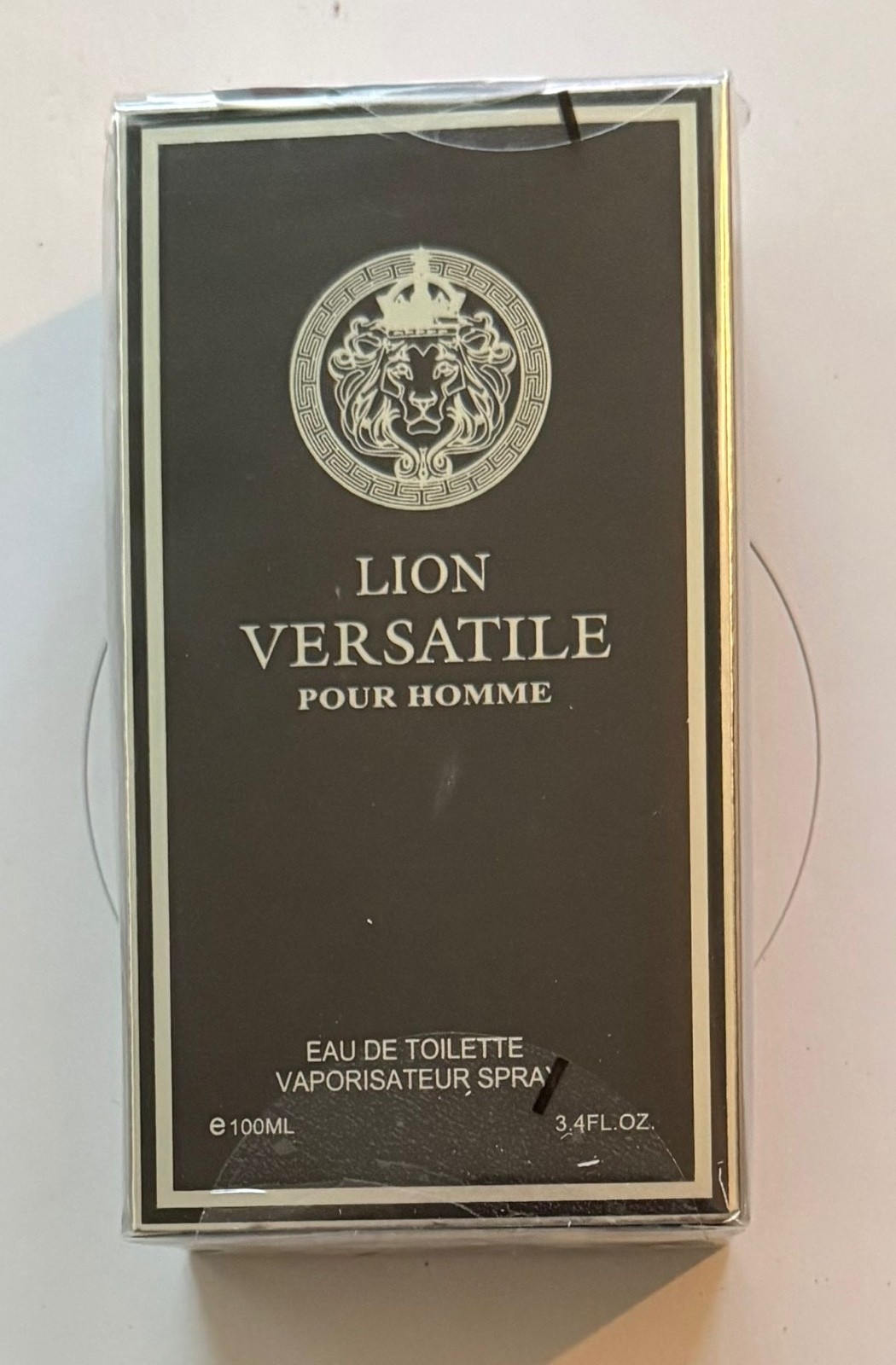 Lion Versatile for Men Eau De Parfum Vaporisateur Spray Lemon, Neroli, Rose/Oil From France by EBC Collection