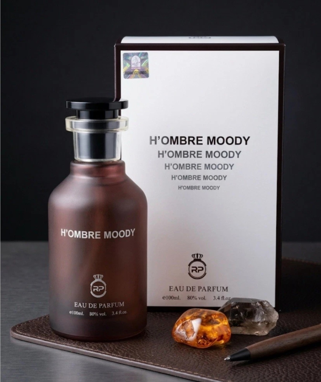 H’Ombre Moody Eau de Parfum 100ml 3.4 fl oz by Zak Perfumes