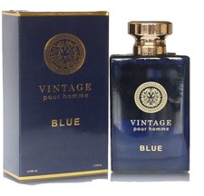 Secret Plus Vintage Blue Cologne Natural Vaporizateur 3.4 oz FL1529 by Vintage Blue