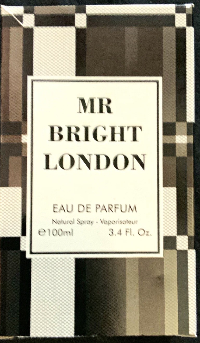 Mr Bright London Eau de Parfum Natural Spray 3.4 fl oz / 100 ml Regular Size by Fragrance Couture