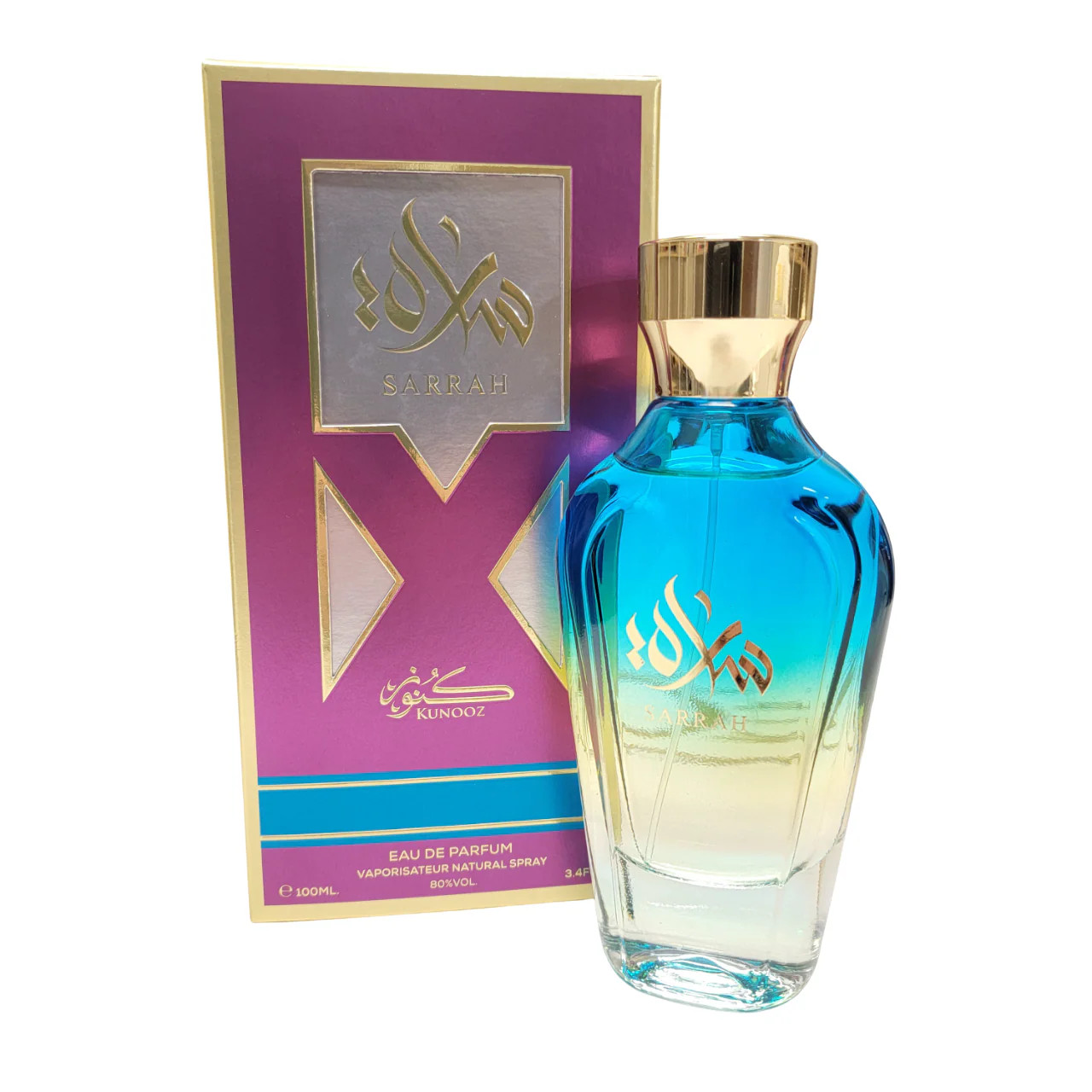 Sarrah Eau De Parfum By Kunooz Zoghbi Parfums 100ml 3.4 FL OZ by Kunooz