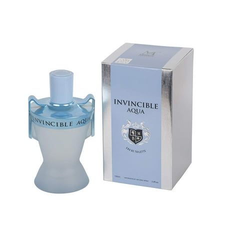 INVINCIBLE AQUA Men's 3.4 Oz EDT Perfume Men Cologne by MCH Beauty
