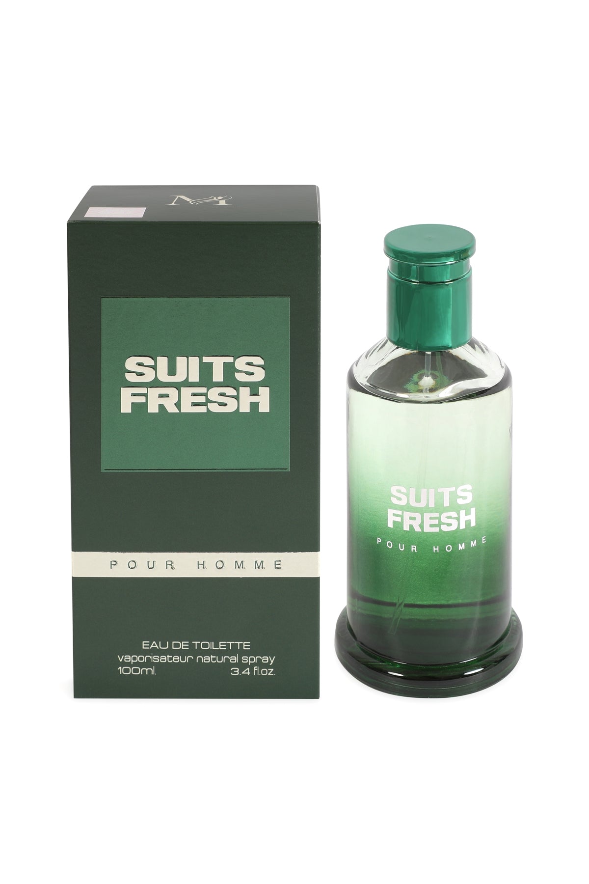 Suits Fresh Pour Homme 3.4 oz Cologne Eau De Toilette by MCH Beauty