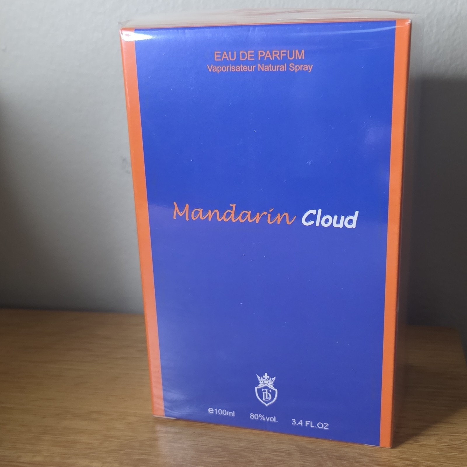 Mandarin Cloud Eau de Parfum Spray, 3.4 fl oz Regular Size by EBC Collection